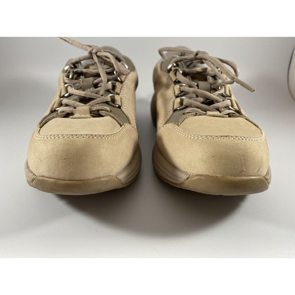 P W Minor Orthopedic Shoes, Size 7W, Slip Resistant, Grey/Taupe - Picture 2 of 7